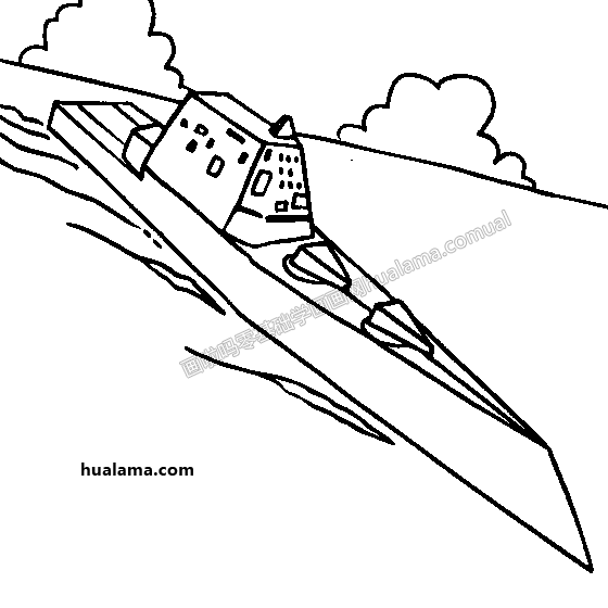 驱逐舰简笔画中国图片