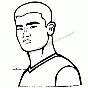 姚明 简笔画图片