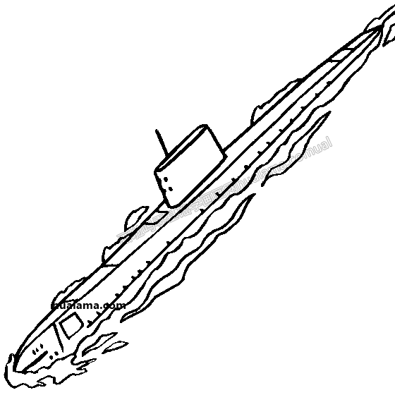 海军武器简笔画图片